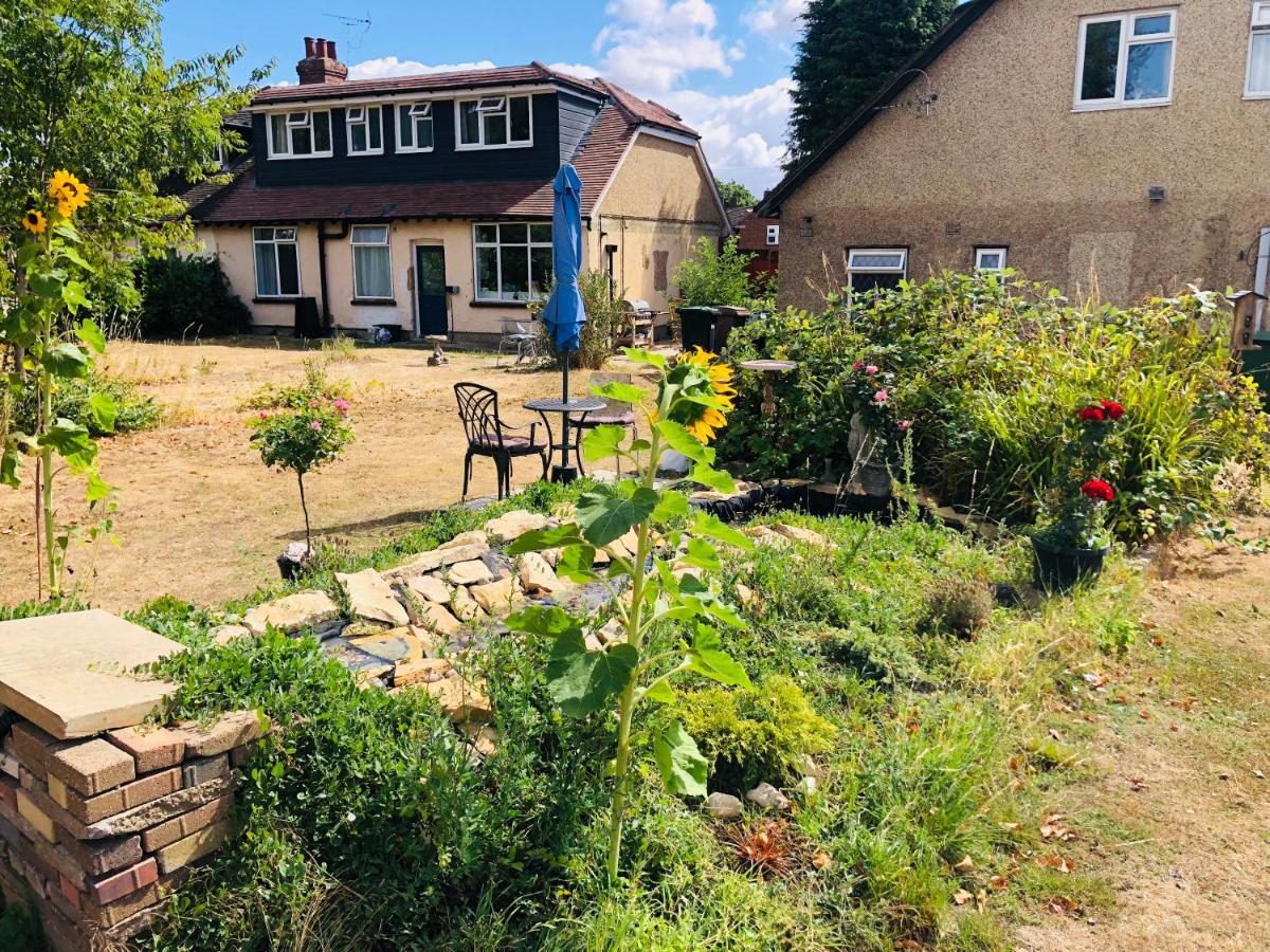 شقة Amazing Quiet Garden House Near London Luton Airport المظهر الخارجي الصورة